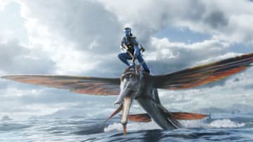 Jake Sully in 20th Century Studios' AVATAR: THE WAY OF WATER. Photo courtesy of 20th Century Studios. ©2022 20th Century Studios. All Rights Reserved.