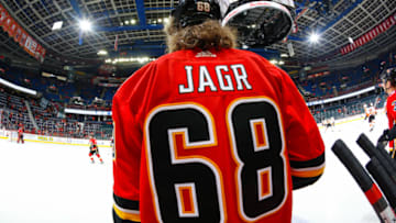 CALGARY, AB - DECEMBER 04: Jaromir Jagr