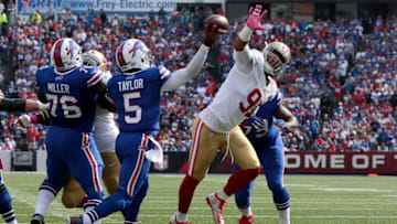 BUFFALO, NY - OCTOBER 16: Tyrod Taylor