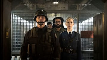 Daveed Diggs, Mickey Sumner in Snowpiercer season 1. Image courtesy Justina Mintz / TNT