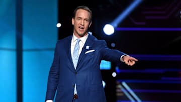 LOS ANGELES, CA - JULY 12: Host Peyton Manning speaks onstage at The 2017 ESPYS at Microsoft Theater on July 12, 2017 in Los Angeles, California. (Photo by Kevin Winter/Getty Images)