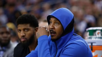 OAKLAND, CA - FEBRUARY 24: Carmelo Anthony