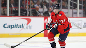 Connor McMichael, Washington Capitals (Photo by Patrick Smith/Getty Images)