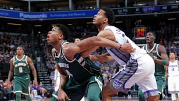 SACRAMENTO, CA - NOVEMBER 28: Giannis Antetokounmpo