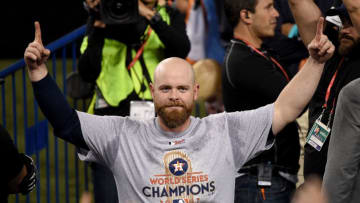 LOS ANGELES, CA - NOVEMBER 01: Brian McCann