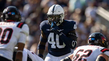 Jesse Luketa #40, Penn State Nittany Lions (Photo by Scott Taetsch/Getty Images)