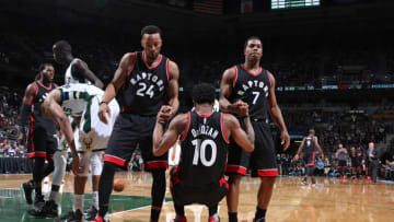 Milwaukee, WI - APRIL 27: DeMar DeRozan