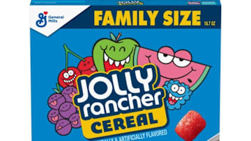 Jolly Rancher cereal is available at Walmart, photo provided by Walmart
