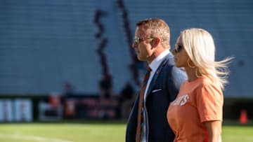 Auburn football may pivot and keep head coach Bryan Harsin for the remainder of the 2022 season according to On3's Justin Hokanson Mandatory Credit: The Montgomery Advertiser