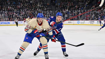 LAVAL, QC - APRIL 08: Olivier Galipeau #44 of the Laval Rocket. (Photo by Minas Panagiotakis/Getty Images)