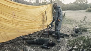 Lennie James as Morgan- Fear the Walking Dead _ Season 5, Episode 7 - Photo Credit: Van Redin/AMC