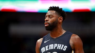 NEW ORLEANS, LA - JANUARY 20: Tyreke Evans #12 of the Memphis Grizzlies stands on the court during the first half of a NBA game against the New Orleans Pelicans at the Smoothie King Center on January 20, 2018 in New Orleans, Louisiana. NOTE TO USER: User expressly acknowledges and agrees that, by downloading and or using this photograph, User is consenting to the terms and conditions of the Getty Images License Agreement. (Photo by Sean Gardner/Getty Images)