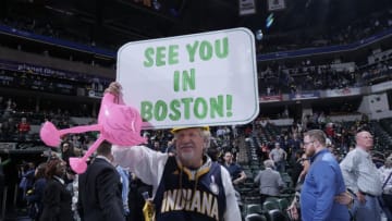 Indiana Pacers versus Boston Celtics