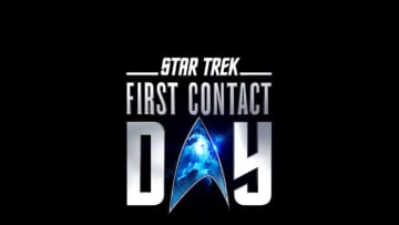 Pictured: Star Trek FIRST CONTACT DAY key art. Photo Cr: Paramount+/CBS ©2020 CBS Interactive, Inc. All Rights Reserved.
