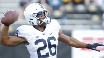IOWA CITY, IOWA- SEPTEMBER 23: Running back Saquon Barkley