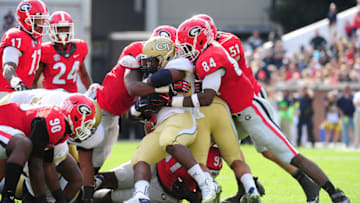 ATLANTA, GA - NOVEMBER 28: Marcus Marshall (Photo by Scott Cunningham/Getty Images)