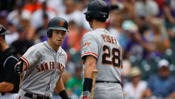DENVER, CO - SEPTEMBER 4: Joe Panik