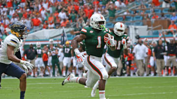 MIAMI GARDENS, FL - SEPTEMBER 23: Mark Walton