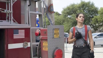 "Badlands" Episode 803 -- Pictured: Miranda Rae Mayo as Stella Kidd -- (Photo by: Adrian Burrows/NBC)