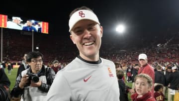 USC Trojans head coach Lincoln Riley. (Kirby Lee-USA TODAY Sports)