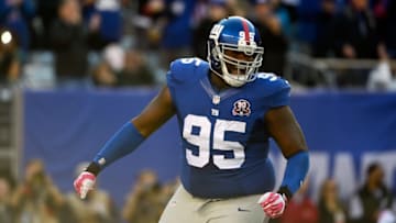 EAST RUTHERFORD, NJ - OCTOBER 05: Defensive tackle Johnathan Hankins