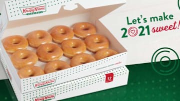 Krispy Kreme NYE promo, photo provided by Krispy Kreme