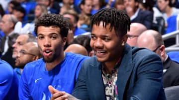 Markelle Fultz, Michael Carter-Williams (Photo by Fernando Medina/NBAE via Getty Images)