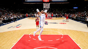 Russell Westbrook, OKC Thunder (Photo by Ned Dishman/NBAE via Getty Images)