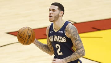 Lonzo Ball of the New Orleans Pelicans (Photo by Michael Reaves/Getty Images)