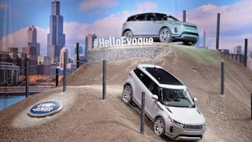 CHICAGO, IL - FEBRUARY 07: Jaguar Land Rover debuts new Range Rover Evoque at Chicago Auto Show at McCormick Place on February 7, 2019 in Chicago, Illinois. (Photo by Daniel Boczarski/Getty Images for Jaguar Land Rover)