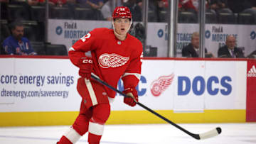 Jonatan Berggren, Detroit Red Wings (Photo by Gregory Shamus/Getty Images)
