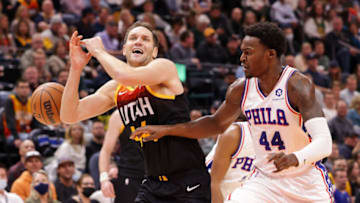 Utah Jazz forward Bojan Bogdanovic (Chris Nicoll-USA TODAY Sports)