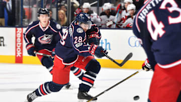 COLUMBUS, OH - MARCH 7: Oliver Bjorkstrand