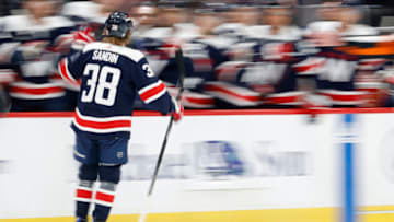 Rasmus Sandin, Washington Capitals Mandatory Credit: Geoff Burke-USA TODAY Sports