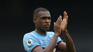 LONDON, ENGLAND - SEPTEMBER 22: West Ham United's Issa Diop during the Premier League match between West Ham United and Manchester United at London Stadium on September 22, 2019 in London, United Kingdom. (Photo by Rob Newell - CameraSport via Getty Images)