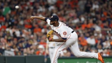 Houston Astros pitcher Josh James (Photo by Tim Warner/Getty Images)