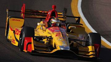 AVONDALE, AZ - APRIL 28: Ryan Hunter-Reay, driver of the #28 Andretti Autosport Honda drives during practice for the Desert Diamond West Valley Phoenix Grand Prix at Phoenix International Raceway on April 28, 2017 in Avondale, Arizona. (Photo by Christian Petersen/Getty Images)