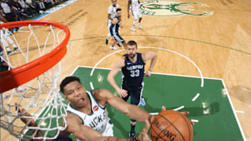Milwaukee, WI - NOVEMBER 13: Giannis Antetokounmpo