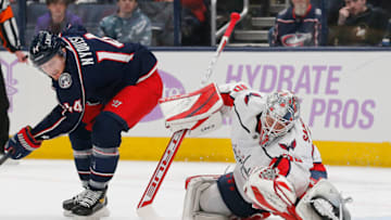 Ilya Samsonov, Washington Capitals Mandatory Credit: Russell LaBounty-USA TODAY Sports