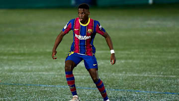 Ilaix Moriba of FC Barcelona. (Photo by Pedro Salado/Quality Sport Images/Getty Images)