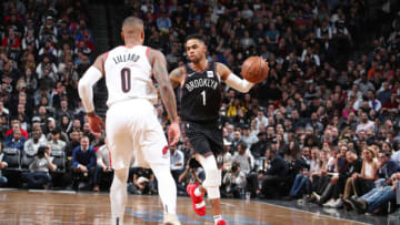 Brooklyn Nets D'Angelo Russell (Photo by Nathaniel S. Butler/NBAE via Getty Images)
