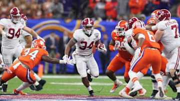 NEW ORLEANS, LA - JANUARY 01: Damien Harris