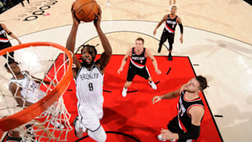 Brooklyn Nets DeMarre Carroll. Mandatory Copyright Notice: Copyright 2017 NBAE (Photo by Cameron Browne/NBAE via Getty Images)