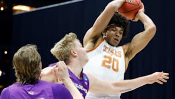Jericho Sims, Texas Basketball (Photo by Tim Nwachukwu/Getty Images)
