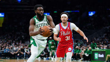 Seth Curry, Sixers, Jaylen Brown, Celtics Mandatory Credit: David Butler II-USA TODAY Sports
