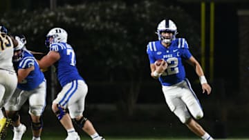 Duke football quarterback Gunnar Holmberg (William Howard-USA TODAY Sports)