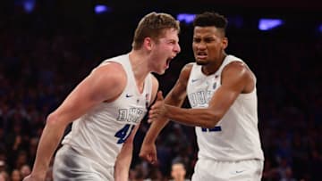 Javin DeLaurier, Jack White, Duke basketball (Photo by Sarah Stier/Getty Images)