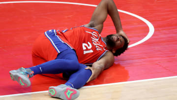 Joel Embiid injury update (Photo by Rob Carr/Getty Images)