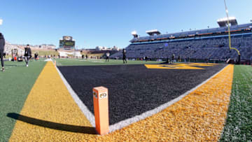 Nov 28, 2020; Columbia, Missouri, USA; A general fish eye view of the field before the game between the Missouri Tigers and Vanderbilt Commodores at Faurot Field at Memorial Stadium. Mandatory Credit: Denny Medley-USA TODAY Sports
