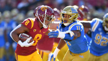 Amon-Ra St. Brown, USC football (Photo by Jayne Kamin-Oncea/Getty Images)